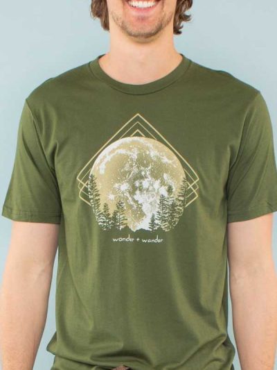 Organic men's T-shirt - Wonder and Wander